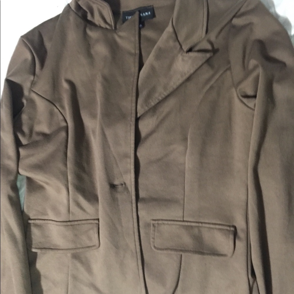 A light brown Blazer